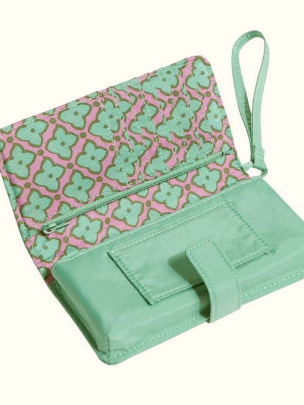 Vera Bradley Phone Wristlet - Beryl Green